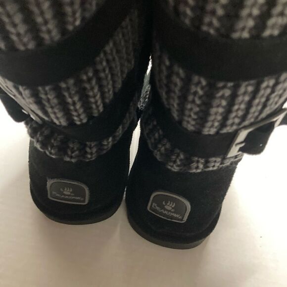BEARPAW, women’s Boshie boots, Sz 11,Black, suede‎ - Picture 10 of 12